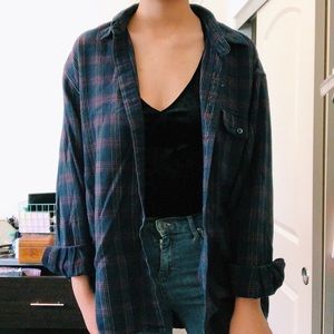Oversized Lightweight Tommy Bahama Flannel